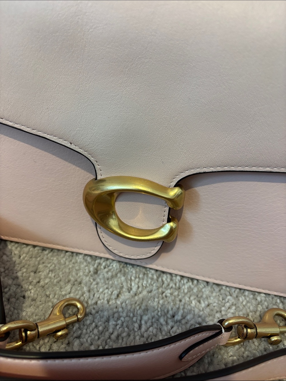 Coach Leather 26 blush pink 🌸tabby - Picture 3 of 9